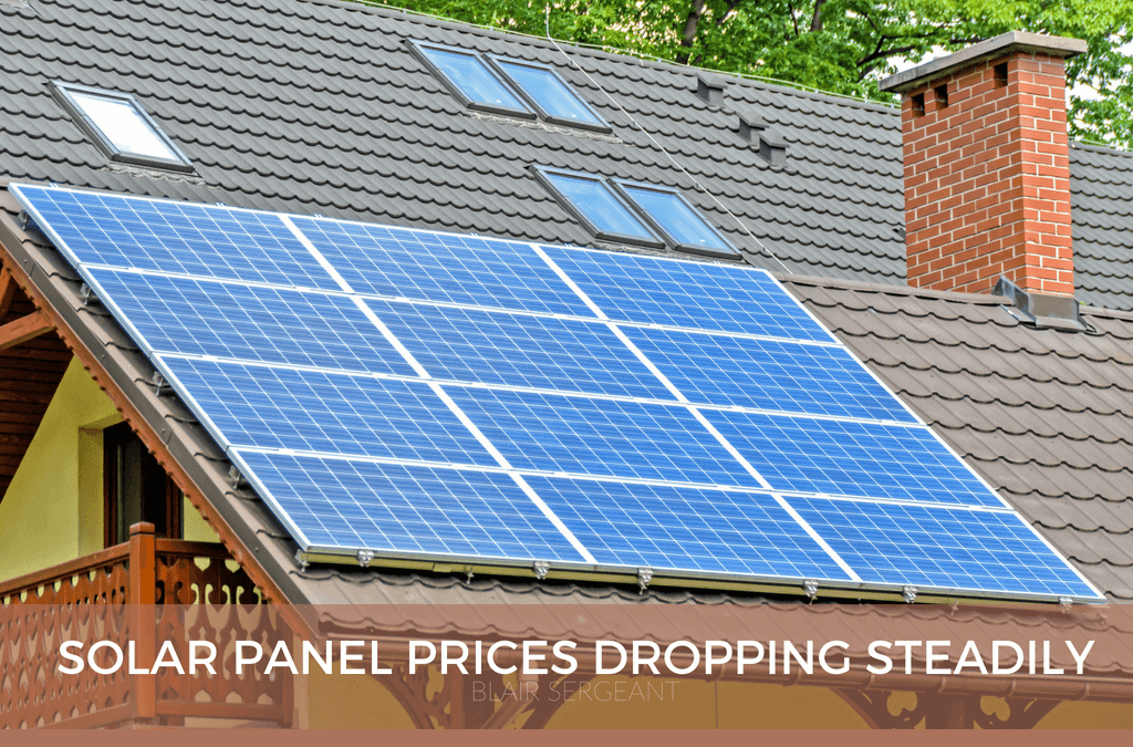 Solar Panel Prices Dropping Steadily